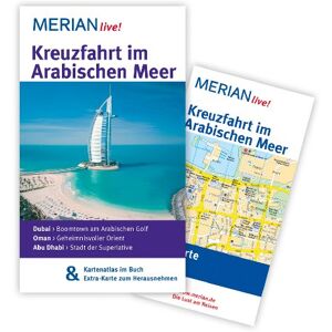 Birgit Müller-Wöbcke - Kreuzfahrt im Arabischen Meer: MERIAN live! - Mit Kartenatlas im Buch und Extra-Karte zum Herausnehmen: Dubai: Boomtown am Arabischen Golf. Oman: ... Orient. Abu Dhabi: Stadt der Superlative - Preis vom 13.06.2026 05:28:29 h Birgit Müller-Wöbcke - Kreuzfahrt im Arabischen Meer: MERIAN live! - Mit Kartenatlas im Buch und Extra-Karte zum Herausnehmen: Dubai: Boomtown am Arabischen Golf. Oman: ... Orient. Abu Dhabi: Stadt der Superlative - Preis vom 13.06.2026 05:28:29 h
