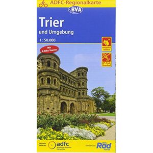Allgemeiner Deutscher Fahrrad-Club e.V. (ADFC) - ADFC-Regionalkarte Trier und Umgebung mit Tagestouren-Vorschlägen, 1:50.000, reiß- und wetterfest, GPS-Tracks Download: Zwischen Eifel, Luxembourg und ... (ADFC-Regionalkarte 1:50000) - Preis vom 11.06.2026 Allgemeiner Deutscher Fahrrad-Club e.V. (ADFC) - ADFC-Regionalkarte Trier und Umgebung mit Tagestouren-Vorschlägen, 1:50.000, reiß- und wetterfest, GPS-Tracks Download: Zwischen Eifel, Luxembourg und ... (ADFC-Regionalkarte 1:50000) - Preis vom 11.06.2026