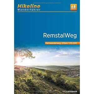 Esterbauer Verlag - Fernwanderweg RemstalWeg: 1:35.000, 215 km, GPS-Tracks Download, Live-Update (Hikeline /Wanderführer) - Preis vom 11.06.2026 05:43:19 h Esterbauer Verlag - Fernwanderweg RemstalWeg: 1:35.000, 215 km, GPS-Tracks Download, Live-Update (Hikeline /Wanderführer) - Preis vom 11.06.2026 05:43:19 h