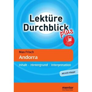 Alexander Geist - Max Frisch: Andorra - Buch mit MP3-Download: Inhalt - Hintergrund - Interpretation (Lektüre Durchblick Deutsch plus) - Preis vom 13.06.2026 05:28:29 h Alexander Geist - Max Frisch: Andorra - Buch mit MP3-Download: Inhalt - Hintergrund - Interpretation (Lektüre Durchblick Deutsch plus) - Preis vom 13.06.2026 05:28:29 h