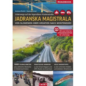 Snežana Šimičić - Jadranska Magistrala: Unterwegs auf der legendären Küstenstraße von Slowenien über Kroatien nach Montenegro (ROADBOOK: Unterwegs auf Europas Traumstraßen) - Preis vom 15.06.2026 05:30:30 h Snežana Šimičić - Jadranska Magistrala: Unterwegs auf der legendären Küstenstraße von Slowenien über Kroatien nach Montenegro (ROADBOOK: Unterwegs auf Europas Traumstraßen) - Preis vom 15.06.2026 05:30:30 h