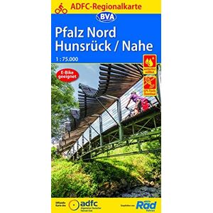 Allgemeiner Deutscher Fahrrad-Club e.V. (ADFC) - ADFC-Regionalkarte Pfalz Nord/ Hunsrück/ Nahe, 1:75.000, reiß- und wetterfest, GPS-Tracks Download (ADFC-Regionalkarte 1:75000) - Preis vom 11.06.2026 05:43:19 h Allgemeiner Deutscher Fahrrad-Club e.V. (ADFC) - ADFC-Regionalkarte Pfalz Nord/ Hunsrück/ Nahe, 1:75.000, reiß- und wetterfest, GPS-Tracks Download (ADFC-Regionalkarte 1:75000) - Preis vom 11.06.2026 05:43:19 h
