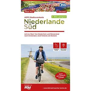 Allgemeiner Deutscher Fahrrad-Club e.V. (ADFC) - ADFC-Radtourenkarte NL 2 Niederlande Süd, 1:150.000, reiß- und wetterfest, GPS-Tracks Download: Auf an Meer! Von Niederrhein und Münsterland nach ... und Zeeland (ADFC-Radtourenkarte 1:150000) - Preis vom 1 Allgemeiner Deutscher Fahrrad-Club e.V. (ADFC) - ADFC-Radtourenkarte NL 2 Niederlande Süd, 1:150.000, reiß- und wetterfest, GPS-Tracks Download: Auf an Meer! Von Niederrhein und Münsterland nach ... und Zeeland (ADFC-Radtourenkarte 1:150000) - Preis vom 1