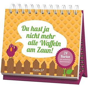 Du hast ja nicht mehr alle Waffeln am Zaun!: 24 Karten mit verdrehten Sprichwörtern - Preis vom 11.06.2026 05:43:19 h Du hast ja nicht mehr alle Waffeln am Zaun!: 24 Karten mit verdrehten Sprichwörtern - Preis vom 11.06.2026 05:43:19 h