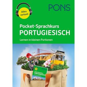 PONS Pocket-Sprachkurs Portugiesisch: Lernen in kleinen Portionen mit Audio-Download - Preis vom 11.06.2026 05:43:19 h PONS Pocket-Sprachkurs Portugiesisch: Lernen in kleinen Portionen mit Audio-Download - Preis vom 11.06.2026 05:43:19 h