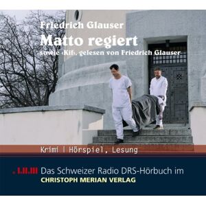 Friedrich Glauser - Matto regiert. CD . Sowie "Kif" - Preis vom 16.06.2026 05:30:18 h Friedrich Glauser - Matto regiert. CD . Sowie "Kif" - Preis vom 16.06.2026 05:30:18 h