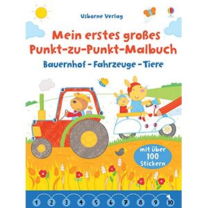 Jessica Greenwell - Mein erstes großes Punkt-zu-Punkt-Malbuch: Bauernhof - Fahrzeuge - Tiere - Preis vom 10.06.2026 05:35:22 h Jessica Greenwell - Mein erstes großes Punkt-zu-Punkt-Malbuch: Bauernhof - Fahrzeuge - Tiere - Preis vom 10.06.2026 05:35:22 h