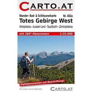 CARTO.AT - Nikolai Hafner - Wander- Rad- & Schitourenkarte 402a Totes Gebirge West: Westplateau – Ausseer Land – Tauplitzalm – Zentralplateau - Preis vom 14.06.2026 05:24:48 h CARTO.AT - Nikolai Hafner - Wander- Rad- & Schitourenkarte 402a Totes Gebirge West: Westplateau – Ausseer Land – Tauplitzalm – Zentralplateau - Preis vom 14.06.2026 05:24:48 h