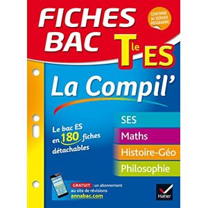 Marc Terminale ES, la compil' : le bac ES en 180 fiches détachables : SES, maths, histoire géo, philosophie - Preis vom 16.06.2026 05:30:18 h Marc Terminale ES, la compil' : le bac ES en 180 fiches détachables : SES, maths, histoire géo, philosophie - Preis vom 16.06.2026 05:30:18 h