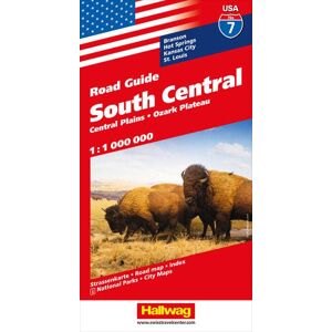 Hallwag Kümmerly+Frey AG - South Central Nr. 07 USA Road Guide 1:1 Mio.: Central Plains, Ozark Plateau (Hallwag Strassenkarten) - Preis vom 13.06.2026 05:28:29 h Hallwag Kümmerly+Frey AG - South Central Nr. 07 USA Road Guide 1:1 Mio.: Central Plains, Ozark Plateau (Hallwag Strassenkarten) - Preis vom 13.06.2026 05:28:29 h