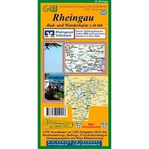 GW-Rheingau-Taunus-Kartographie - 605 Rheingau: Rad- und Wanderkarte. 1:40000 - Preis vom 15.06.2026 05:30:30 h GW-Rheingau-Taunus-Kartographie - 605 Rheingau: Rad- und Wanderkarte. 1:40000 - Preis vom 15.06.2026 05:30:30 h