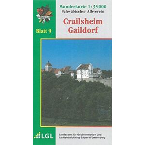 Schwäbischer Albverein e.V. - Crailsheim - Gaildorf: Wanderkarte 1:35.000 - Preis vom 11.06.2026 05:43:19 h Schwäbischer Albverein e.V. - Crailsheim - Gaildorf: Wanderkarte 1:35.000 - Preis vom 11.06.2026 05:43:19 h