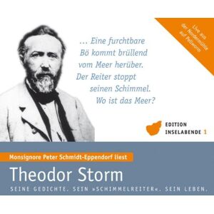Peter Schmidt-Eppendorf - Theodor Storm. Seine Gedichte. Sein Schimmelreiter. Sein Leben: Monsignore Peter Schmidt-Eppendorf liest. Live aus der Nordermühle auf Pellworm - Preis vom 15.06.2026 05:30:30 h Peter Schmidt-Eppendorf - Theodor Storm. Seine Gedichte. Sein Schimmelreiter. Sein Leben: Monsignore Peter Schmidt-Eppendorf liest. Live aus der Nordermühle auf Pellworm - Preis vom 15.06.2026 05:30:30 h