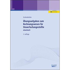 Oliver Zschenderlein - Übungsaufgaben zum Rechnungswesen für Steuerfachangestellte: Arbeitsheft - Preis vom 16.06.2026 05:30:18 h Oliver Zschenderlein - Übungsaufgaben zum Rechnungswesen für Steuerfachangestellte: Arbeitsheft - Preis vom 16.06.2026 05:30:18 h