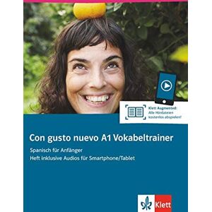 Con gusto nuevo A1: Spanisch für Anfänger. Vokabeltrainer (Heft + Klett Augmented) - Preis vom 16.06.2026 05:30:18 h Con gusto nuevo A1: Spanisch für Anfänger. Vokabeltrainer (Heft + Klett Augmented) - Preis vom 16.06.2026 05:30:18 h