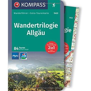 Michael Sänger - Wandertrilogie Allgäu: Wanderführer mit Extra-Tourenkarte 1:85.000, 84 Touren, GPX-Daten zum Download. (KOMPASS-Wanderführer, Band 5422) - Preis vom 14.06.2026 05:24:48 h Michael Sänger - Wandertrilogie Allgäu: Wanderführer mit Extra-Tourenkarte 1:85.000, 84 Touren, GPX-Daten zum Download. (KOMPASS-Wanderführer, Band 5422) - Preis vom 14.06.2026 05:24:48 h