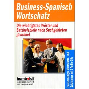 Begoña Prieto Peral - Humboldt Taschenbücher: Business-Spanisch Wortschatz - Zweisprachiger Wortschatz- und Satztrainer mit 2 Audio-CDs - Preis vom 14.06.2026 05:24:48 h Begoña Prieto Peral - Humboldt Taschenbücher: Business-Spanisch Wortschatz - Zweisprachiger Wortschatz- und Satztrainer mit 2 Audio-CDs - Preis vom 14.06.2026 05:24:48 h