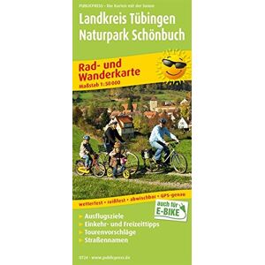 Landkreis Tübingen - Naturpark Schönbuch: Rad- und Wanderkarte mit Ausflugszielen, Einkehr- & Freizeittipps, Tourenvoschlägen und Straßennamen. 1:50000 (Rad- und Wanderkarte/RuWK) - Preis vom 15.06.2026 05:30:30 h Landkreis Tübingen - Naturpark Schönbuch: Rad- und Wanderkarte mit Ausflugszielen, Einkehr- & Freizeittipps, Tourenvoschlägen und Straßennamen. 1:50000 (Rad- und Wanderkarte/RuWK) - Preis vom 15.06.2026 05:30:30 h