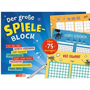 Der große Spiele-Block: Über 75 Vorlagen: Tic, Tac, Toe • Schiffe versenken • Vier gewinnt • Stadt, Land, Fluss & viele mehr - Preis vom 15.06.2026 05:30:30 h Der große Spiele-Block: Über 75 Vorlagen: Tic, Tac, Toe • Schiffe versenken • Vier gewinnt • Stadt, Land, Fluss & viele mehr - Preis vom 15.06.2026 05:30:30 h
