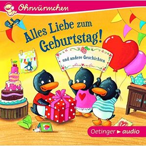 Susanne Lütje - Alles Liebe zum Geburtstag! und andere Geschichten (CD): Ungekürzte Lesungen mit Geräuschen und Musik, ca. 30 min. - Preis vom 10.06.2026 05:35:22 h Susanne Lütje - Alles Liebe zum Geburtstag! und andere Geschichten (CD): Ungekürzte Lesungen mit Geräuschen und Musik, ca. 30 min. - Preis vom 10.06.2026 05:35:22 h
