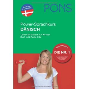 PONS Power-Sprachkurs für Anfänger Dänisch. Mit 2 Audio-CDs: Lernen Sie Dänisch in 4 Wochen - Preis vom 11.06.2026 05:43:19 h PONS Power-Sprachkurs für Anfänger Dänisch. Mit 2 Audio-CDs: Lernen Sie Dänisch in 4 Wochen - Preis vom 11.06.2026 05:43:19 h