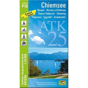 Landesamt für Digitalisierung, Breitband und Vermessung, Bayern - ATK25-P15 Chiemsee (Amtliche Topographische Karte 1:25000): Bergen, Bernau a.Chiemsee, Chieming, Eggstätt, Grabenstätt, Traunreut, Chiemgau, ... Amtliche Topographische Karte 1:25000 Bayern Landesamt für Digitalisierung, Breitband und Vermessung, Bayern - ATK25-P15 Chiemsee (Amtliche Topographische Karte 1:25000): Bergen, Bernau a.Chiemsee, Chieming, Eggstätt, Grabenstätt, Traunreut, Chiemgau, ... Amtliche Topographische Karte 1:25000 Bayern