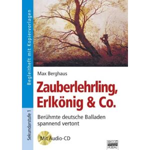Markus Berghaus - Brigg: Deutsch: Zauberlehrling, Erlkönig & Co.: Berühmte deutsche Balladen spannend vertont. Buch mit Audio-CD - Preis vom 11.06.2026 05:43:19 h Markus Berghaus - Brigg: Deutsch: Zauberlehrling, Erlkönig & Co.: Berühmte deutsche Balladen spannend vertont. Buch mit Audio-CD - Preis vom 11.06.2026 05:43:19 h