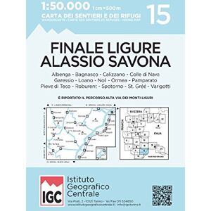 IGC Italien 1 : 50 000 Wanderkarte 15 Albenga Alassio Savona - Preis vom 07.06.2026 05:33:53 h IGC Italien 1 : 50 000 Wanderkarte 15 Albenga Alassio Savona - Preis vom 07.06.2026 05:33:53 h