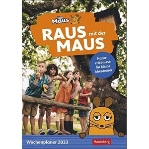 Ulrike Anders - Raus mit der Maus Wochenplaner 2023: Naturerlebnisse für kleine Abenteurer - Preis vom 14.06.2026 05:24:48 h Ulrike Anders - Raus mit der Maus Wochenplaner 2023: Naturerlebnisse für kleine Abenteurer - Preis vom 14.06.2026 05:24:48 h