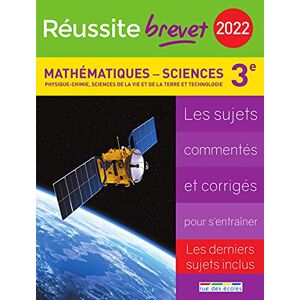 Collectif - Mathématiques, sciences, physique chimie, sciences de la vie et de la Terre et technologie collège 3e série générale, 2022 : les sujets commentés et corrigés pour s'entraîner : les derniers sujets inclus - Preis vom 14.06.2026 05:24:48 h Collectif - Mathématiques, sciences, physique chimie, sciences de la vie et de la Terre et technologie collège 3e série générale, 2022 : les sujets commentés et corrigés pour s'entraîner : les derniers sujets inclus - Preis vom 14.06.2026 05:24:48 h
