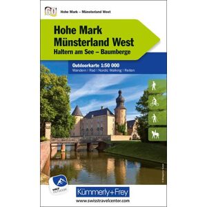 Hallwag Kümmerly+Frey AG - Hohe Mark - Münsterland West Nr. 60 Outdoorkarte Deutschland 1:50 000: Haltern am See, Baumberge, water resistant, free Download mit HKF Outdoor App (Kümmerly+Frey Outdoorkarten Deutschland) - Preis vom 07.06.2026 05:33:53 h Hallwag Kümmerly+Frey AG - Hohe Mark - Münsterland West Nr. 60 Outdoorkarte Deutschland 1:50 000: Haltern am See, Baumberge, water resistant, free Download mit HKF Outdoor App (Kümmerly+Frey Outdoorkarten Deutschland) - Preis vom 07.06.2026 05:33:53 h