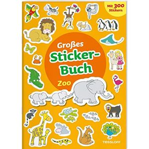 Tessloff Verlag - Großes Sticker-Buch. Zoo: Mit kleiner Geschichte und 300 Aufklebern - Preis vom 14.06.2026 05:24:48 h Tessloff Verlag - Großes Sticker-Buch. Zoo: Mit kleiner Geschichte und 300 Aufklebern - Preis vom 14.06.2026 05:24:48 h