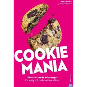 Marc Keks Backbuch – Cookie Mania: 100 verführerische Rezepte. Knusprige, süße, unwiderstehliche Kekse backen. - Preis vom 16.06.2026 05:30:18 h Marc Keks Backbuch – Cookie Mania: 100 verführerische Rezepte. Knusprige, süße, unwiderstehliche Kekse backen. - Preis vom 16.06.2026 05:30:18 h