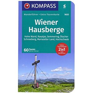 Werner Heriszt - Wiener Hausberge: Wanderführer mit Extra-Tourenkarte 1:80.000, 60 Touren, GPX-Daten zum Download. (KOMPASS-Wanderführer, Band 5632) - Preis vom 11.06.2026 05:43:19 h Werner Heriszt - Wiener Hausberge: Wanderführer mit Extra-Tourenkarte 1:80.000, 60 Touren, GPX-Daten zum Download. (KOMPASS-Wanderführer, Band 5632) - Preis vom 11.06.2026 05:43:19 h