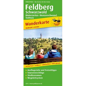 Feldberg, Schwarzwald: Wanderkarte mit Ausflugszielen, Einkehr- & Freizeittipps, Straßennamen, wetterfest, reißfest, abwischbar, GPS-genau. 1:25000 (Wanderkarte / WK) - Preis vom 14.06.2026 05:24:48 h Feldberg, Schwarzwald: Wanderkarte mit Ausflugszielen, Einkehr- & Freizeittipps, Straßennamen, wetterfest, reißfest, abwischbar, GPS-genau. 1:25000 (Wanderkarte / WK) - Preis vom 14.06.2026 05:24:48 h