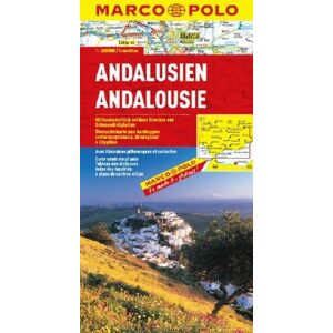 MARCO POLO Karte Andalusien: Mit landschaftlich schönen Strecken und Sehenswürdigkeiten / Übersichtskarte zum Ausklappen, Entfernungstabelle, Ortsregister, 6 Citypläne - Preis vom 14.06.2026 05:24:48 h MARCO POLO Karte Andalusien: Mit landschaftlich schönen Strecken und Sehenswürdigkeiten / Übersichtskarte zum Ausklappen, Entfernungstabelle, Ortsregister, 6 Citypläne - Preis vom 14.06.2026 05:24:48 h