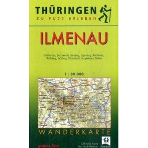 Lutz Gebhardt - Wanderkarte Ilmenau: Mit Gräfenroda, Geschwenda, Geraberg, Elgersburg, Martinroda, Wolfsberg, Gehlberg, Stützerbach, Langewiesen, Gehren. Offizielle Karte der Stadt Ilmenau. Maßstab 1:30.000. - Preis vom 13.06.2026 05:28:29 h Lutz Gebhardt - Wanderkarte Ilmenau: Mit Gräfenroda, Geschwenda, Geraberg, Elgersburg, Martinroda, Wolfsberg, Gehlberg, Stützerbach, Langewiesen, Gehren. Offizielle Karte der Stadt Ilmenau. Maßstab 1:30.000. - Preis vom 13.06.2026 05:28:29 h
