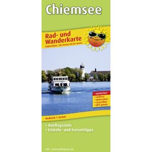 Publicpress - Rad- und Wanderkarte Chiemsee: Mit Ausflugszielen, Einkehr- & Freizeittipps, reißfest, wetterfest, GPS-genau 1:50000: Mit Ausflugszielen, Einkehr- & ... wetterfest, reissfest, abwischbar, GPS-genau - Preis vom 13.06.2026 05:28:29 h Publicpress - Rad- und Wanderkarte Chiemsee: Mit Ausflugszielen, Einkehr- & Freizeittipps, reißfest, wetterfest, GPS-genau 1:50000: Mit Ausflugszielen, Einkehr- & ... wetterfest, reissfest, abwischbar, GPS-genau - Preis vom 13.06.2026 05:28:29 h