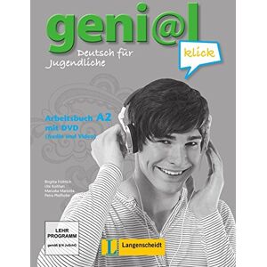 Birgitta Fröhlich - geni@l klick A2: Arbeitsbuch mit DVD-ROM (Audio und Video) - Preis vom 14.06.2026 05:24:48 h Birgitta Fröhlich - geni@l klick A2: Arbeitsbuch mit DVD-ROM (Audio und Video) - Preis vom 14.06.2026 05:24:48 h