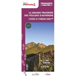 FFRandonnée - La grande traversée des volcans d'Auvergne : l'essentiel de l'itinéraire rando : 11 jours d'itinérance, 210 km - Preis vom 15.06.2026 05:30:30 h FFRandonnée - La grande traversée des volcans d'Auvergne : l'essentiel de l'itinéraire rando : 11 jours d'itinérance, 210 km - Preis vom 15.06.2026 05:30:30 h