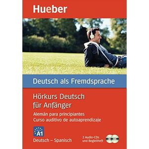Renate Luscher - Hörkurs - Deutsch für Anfänger, Spanisch: Alemán para principiantes Curso auditivo de autoaprendizaje / Paket: 2 Audio-CDs + Begleitheft - Preis vom 14.06.2026 05:24:48 h Renate Luscher - Hörkurs - Deutsch für Anfänger, Spanisch: Alemán para principiantes Curso auditivo de autoaprendizaje / Paket: 2 Audio-CDs + Begleitheft - Preis vom 14.06.2026 05:24:48 h