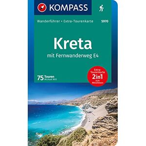 Michael Will - KOMPASS Wanderführer Kreta mit Weitwanderweg E4: Wanderführer mit Extra-Tourenkarte 1:50000 - 1:75000, 75 Touren, GPX-Daten zum Download. - Preis vom 12.06.2026 05:40:31 h Michael Will - KOMPASS Wanderführer Kreta mit Weitwanderweg E4: Wanderführer mit Extra-Tourenkarte 1:50000 - 1:75000, 75 Touren, GPX-Daten zum Download. - Preis vom 12.06.2026 05:40:31 h