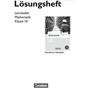 Axel Siebert - Lernstufen Mathematik - Differenzierende Ausgabe Nordrhein-Westfalen - Neubearbeitung: 10. Schuljahr - Lösungen zum Schülerbuch - Preis vom 16.06.2026 05:30:18 h Axel Siebert - Lernstufen Mathematik - Differenzierende Ausgabe Nordrhein-Westfalen - Neubearbeitung: 10. Schuljahr - Lösungen zum Schülerbuch - Preis vom 16.06.2026 05:30:18 h