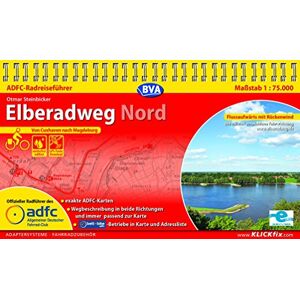 Otmar Steinbicker - ADFC-Radreiseführer Elberadweg Nord 1:75.000 praktische Spiralbindung, reiß- und wetterfest, GPS-Tracks Download: Von Cuxhaven nach Magdeburg - Preis vom 15.06.2026 05:30:30 h Otmar Steinbicker - ADFC-Radreiseführer Elberadweg Nord 1:75.000 praktische Spiralbindung, reiß- und wetterfest, GPS-Tracks Download: Von Cuxhaven nach Magdeburg - Preis vom 15.06.2026 05:30:30 h