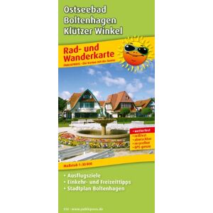 Publicpress - Rad- und Wanderkarte Ostseebad Boltenhagen, Klützer Winkel: mit Ausflugszielen, Einkehr- & Freizeittipps, wetterfest, reißfest, abwischbar, GPS-genau. 1:30000 - Preis vom 13.06.2026 05:28:29 h Publicpress - Rad- und Wanderkarte Ostseebad Boltenhagen, Klützer Winkel: mit Ausflugszielen, Einkehr- & Freizeittipps, wetterfest, reißfest, abwischbar, GPS-genau. 1:30000 - Preis vom 13.06.2026 05:28:29 h