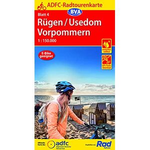 Allgemeiner Deutscher Fahrrad-Club e.V. (ADFC) - ADFC-Radtourenkarte 4 Rügen/Usedom Vorpommern 1:150.000, reiß- und wetterfest, GPS-Tracks Download (ADFC-Radtourenkarte 1:150000) - Preis vom 14.06.2026 05:24:48 h Allgemeiner Deutscher Fahrrad-Club e.V. (ADFC) - ADFC-Radtourenkarte 4 Rügen/Usedom Vorpommern 1:150.000, reiß- und wetterfest, GPS-Tracks Download (ADFC-Radtourenkarte 1:150000) - Preis vom 14.06.2026 05:24:48 h
