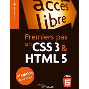 Francis Draillard - Premiers pas en CSS3 & HTML5 - Preis vom 15.06.2026 05:30:30 h Francis Draillard - Premiers pas en CSS3 & HTML5 - Preis vom 15.06.2026 05:30:30 h