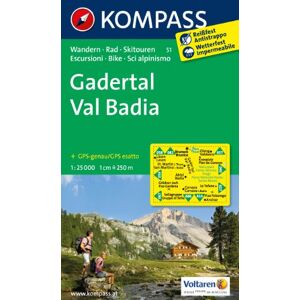 Gadertal - Val Badia: Wanderkarte mit Radrouten und Skitouren. GPS-genau. 1:25000 - Preis vom 14.06.2026 05:24:48 h Gadertal - Val Badia: Wanderkarte mit Radrouten und Skitouren. GPS-genau. 1:25000 - Preis vom 14.06.2026 05:24:48 h