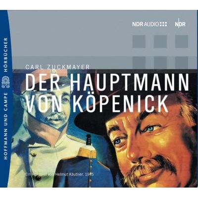 Carl Zuckmayer - Der Hauptmann von Köpenick. CD: Ein Hörspiel von Helmut Käutner, 1945 - Preis vom 26.06.2026 07:41:50 h Carl Zuckmayer - Der Hauptmann von Köpenick. CD: Ein Hörspiel von Helmut Käutner, 1945 - Preis vom 26.06.2026 07:41:50 h