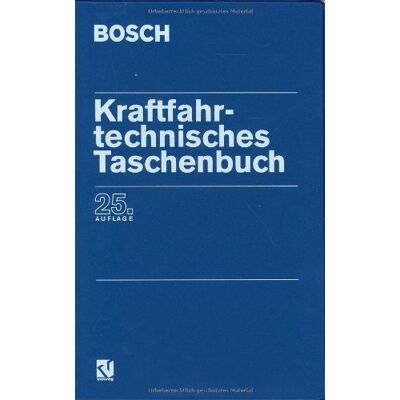 Robert Bosch - Kraftfahrtechnisches Taschenbuch - Preis vom 22.09.2026 03:35:57 h Robert Bosch - Kraftfahrtechnisches Taschenbuch - Preis vom 22.09.2026 03:35:57 h